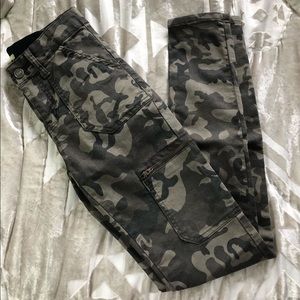 Macy’s Green Utility Jeans!